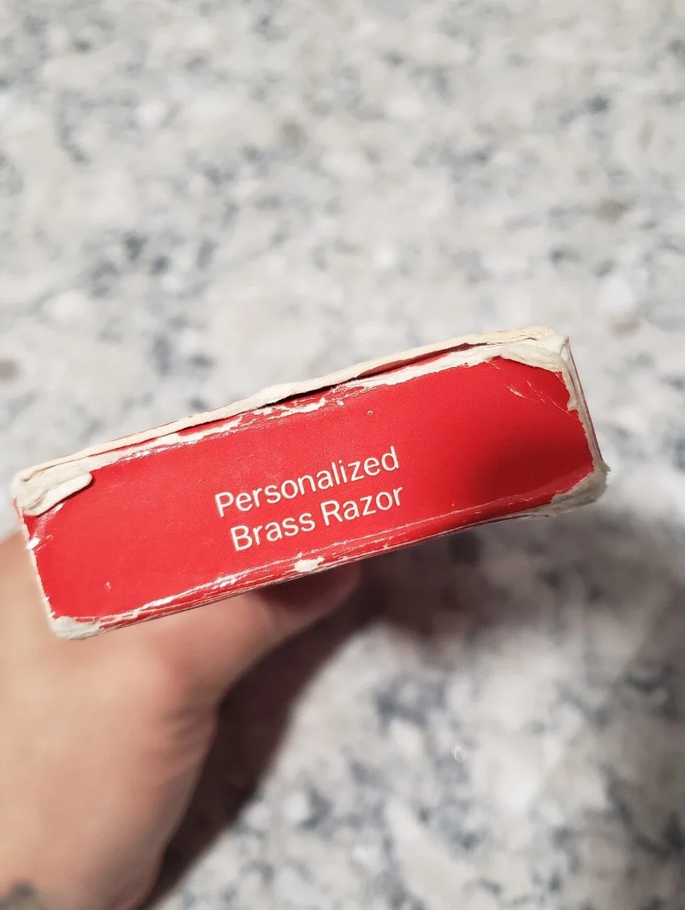 Vintage Avon Gift Collection Solid Brass Razor with Original Box